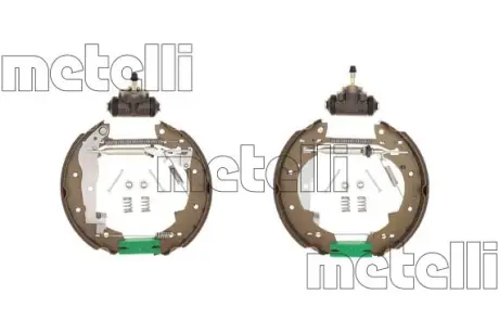 Колодки гальмівні METELLI 510132