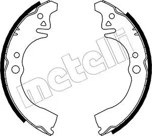 Колодки тормозные METELLI 530035