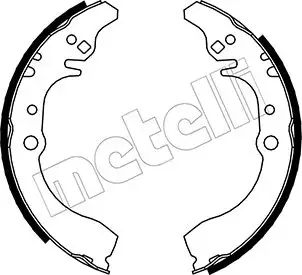 Колодки гальмівні METELLI 530040