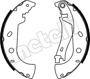 Колодки тормозные METELLI 530075