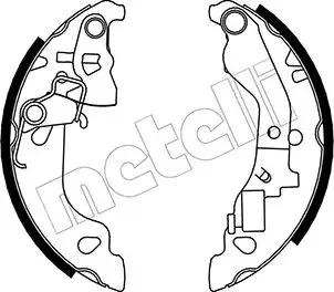 Колодки тормозные METELLI 530079Y