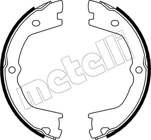 Колодки ручника Iveco Daily II/III/VI 86- (190x42) METELLI 530086