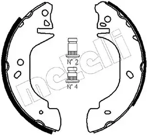 Колодки тормозные METELLI 530122