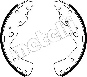 Колодки гальмівні METELLI 530144