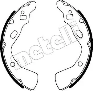 Колодки гальмівні METELLI 530206