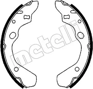 Колодки гальмівні METELLI 530207