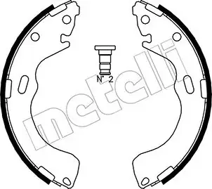 Колодки тормозные METELLI 530216