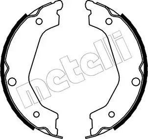 Колодки ручника Kia Sorento I 02-11 (190x40) METELLI 530227 (фото 1)