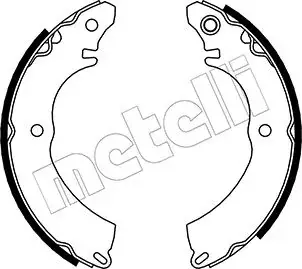 Колодки гальмівні METELLI 530263