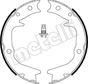 Колодки ручника Mitsubishi Lancer/Outlander/Galant/Pajero 92- (167x32) METELLI 530265 (фото 1)
