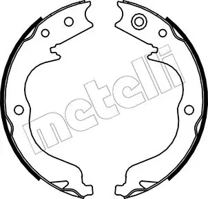 Колодки ручника Mitsubishi Grandis 04-/Outlander II/Subaru Forester 08- (190x32) METELLI 530268 (фото 1)