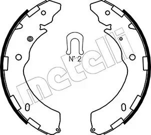 Колодки тормозные METELLI 530269 (фото 1)