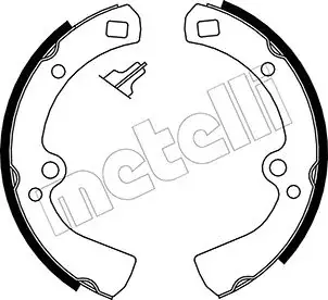 Колодки гальмівні METELLI 530270