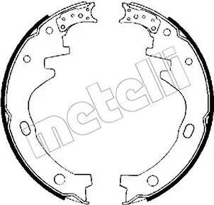 Колодки гальмівні METELLI 530274