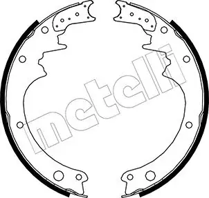 Колодки тормозные METELLI 530275