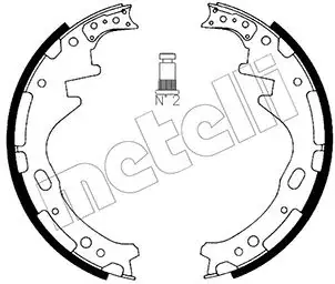 Колодки гальмівні METELLI 530278