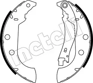 Колодки тормозные METELLI 530327