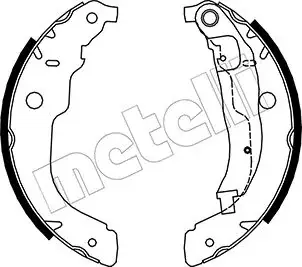 Колодки тормозные METELLI 530333