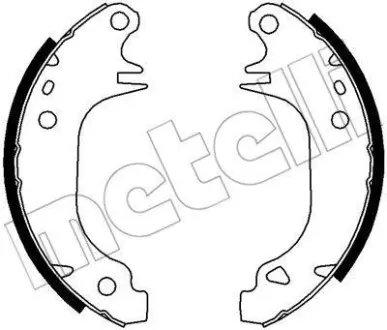 Колодки тормозные METELLI 530343