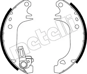 Колодки тормозные METELLI 530343Y