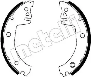 Колодки гальмівні METELLI 530378