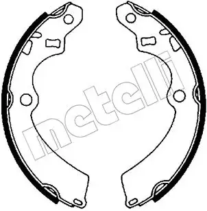 Колодки гальмівні METELLI 530394