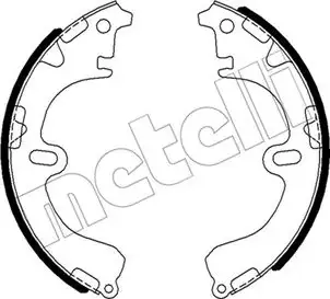Колодки тормозные METELLI 530423 (фото 1)