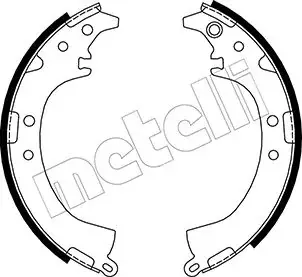Колодки гальмівні METELLI 530429