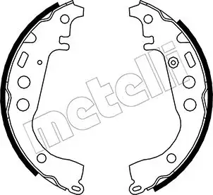 Колодки гальмівні METELLI 530431