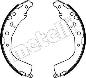 Колодки тормозные METELLI 530447