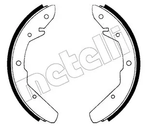 Колодки гальмівні METELLI 530461