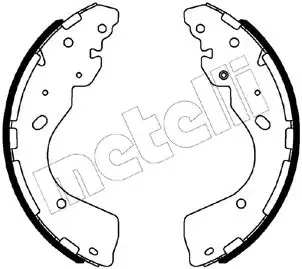 Колодки гальмівні METELLI 530508