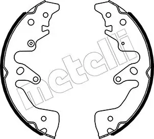 Колодки тормозные METELLI 530516