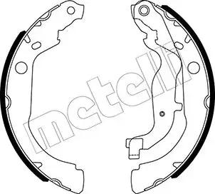 Колодки тормозные METELLI 530535