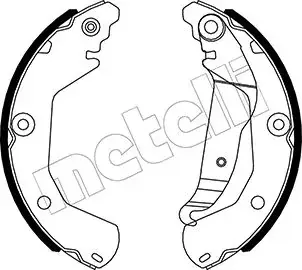 Колодки тормозные METELLI 530554