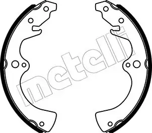 Колодки гальмівні METELLI 530577