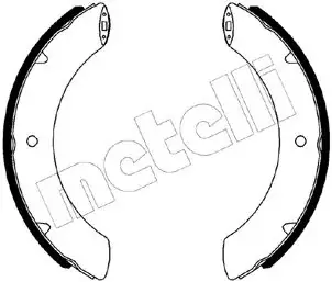 Колодки гальмівні METELLI 530642