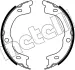 Колодки ручника Kia Sorento 2.5 CRDi/3.3 V6 06-11 (190x40) METELLI 53-0740 (фото 1)