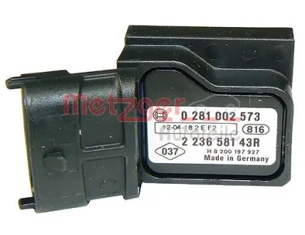 Intake manifold pressure sensor. Датчик абсолютного давления, впуск  METZGER 0906102