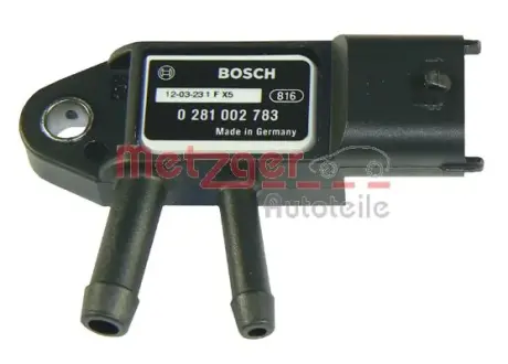 Exhaust gas sensor. Датчик давления выхлопных газов METZGER 0906147