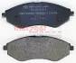 Комплект тормозных колодок, дисковый тормоз METZGER 1170404 (фото 3)