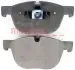 Комплект тормозных колодок, дисковый тормоз METZGER 1170562 (фото 3)