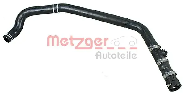 Патрубок системи охолодження гумовий з фітингами METZGER 2420737 (фото 1)