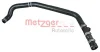 Патрубок системи охолодження гумовий з фітингами METZGER 2420737 (фото 1)