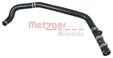Патрубок системи охолодження гумовий з фітингами METZGER 2420737