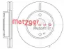 Тормозной диск METZGER 605610 (фото 1)