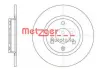 Тормозной диск METZGER 607000 (фото 1)