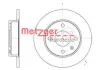 Тормозной диск METZGER 609400 (фото 1)