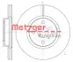 Тормозной диск METZGER 6100610 (фото 1)