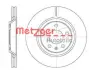 Тормозной диск METZGER 6101210 (фото 1)